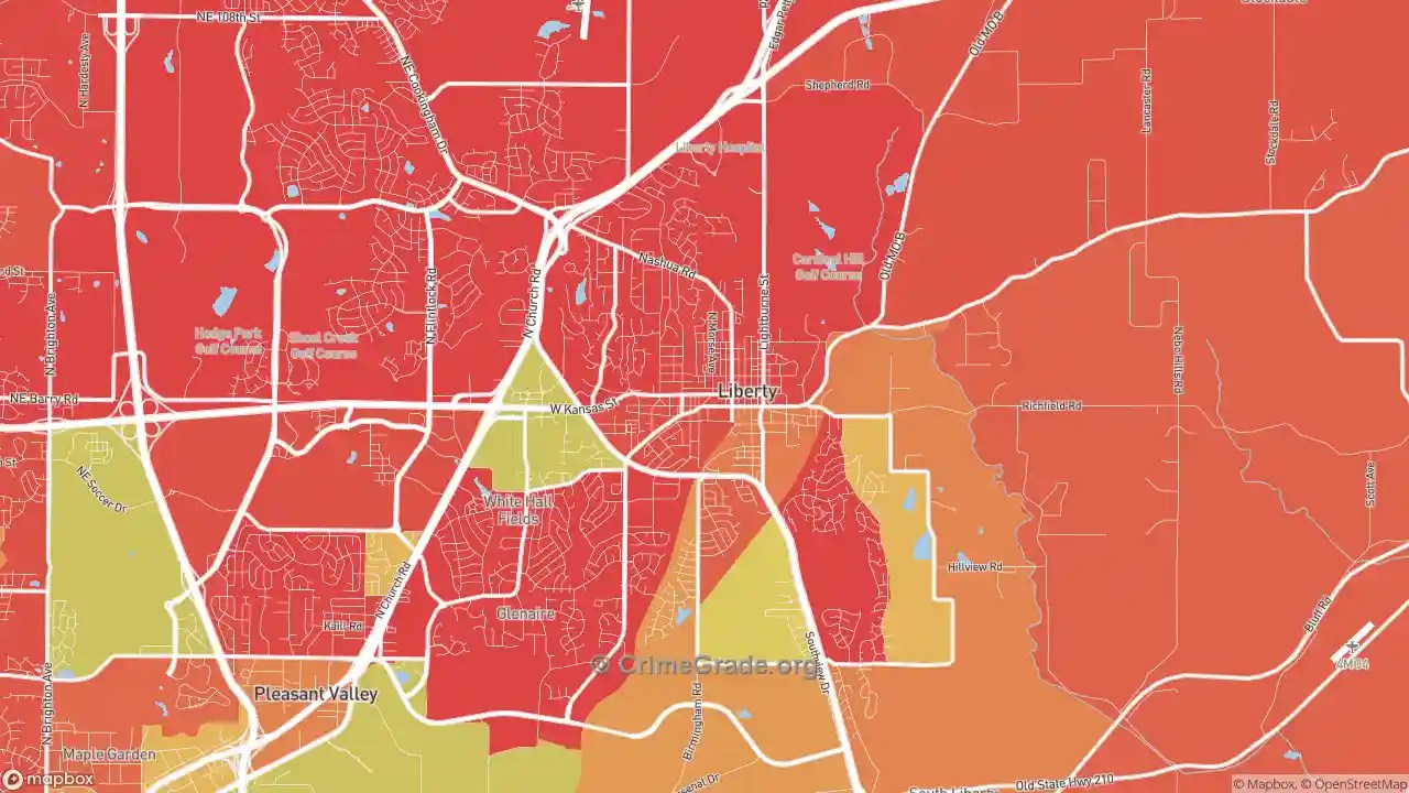 Liberty, MO Murder Rates and Murder Maps