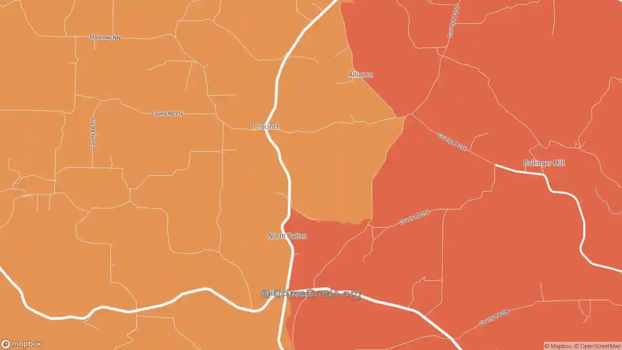 North Patton, MO Murder Rates and Murder Maps
