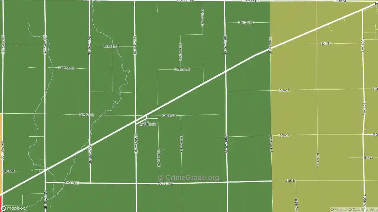 Oak Park, MN Murder Rates and Murder Maps
