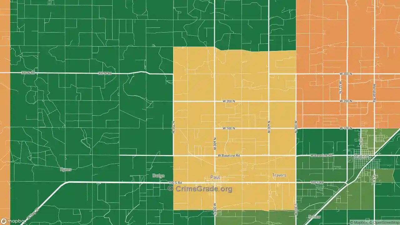 Paul, ID Murder Rates and Murder Maps