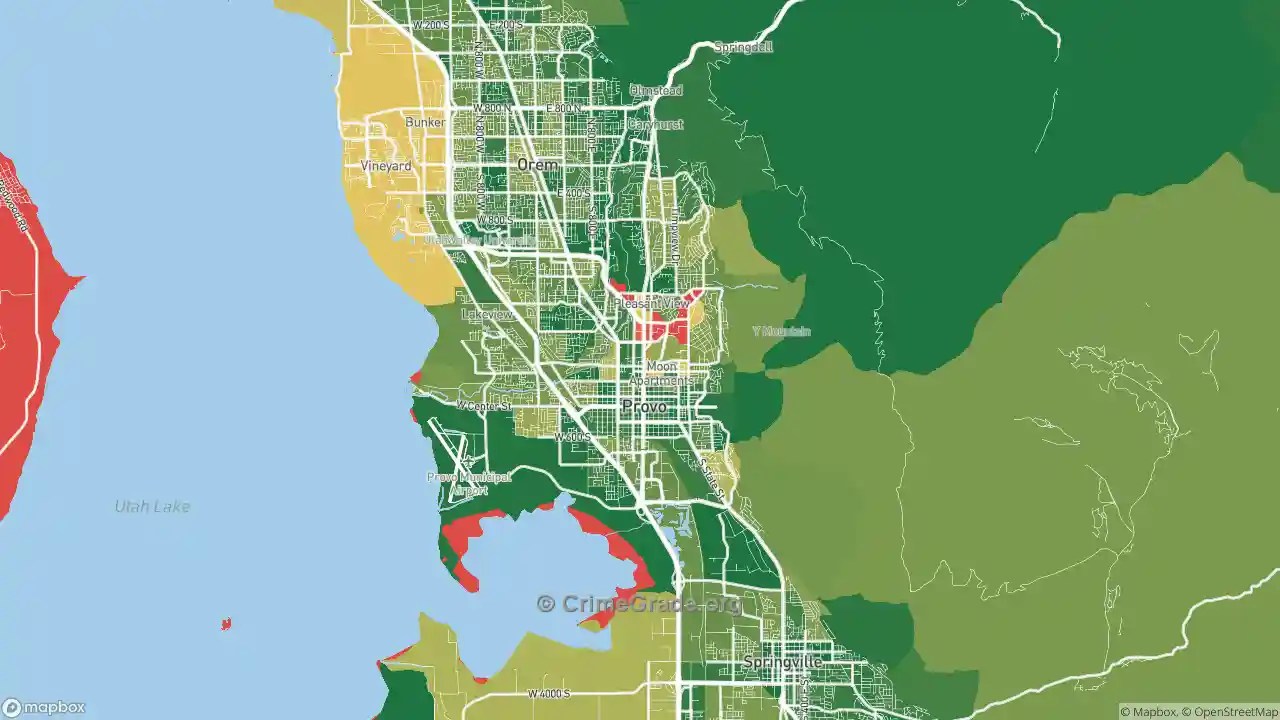 Provo, UT Murder Rates and Murder Maps