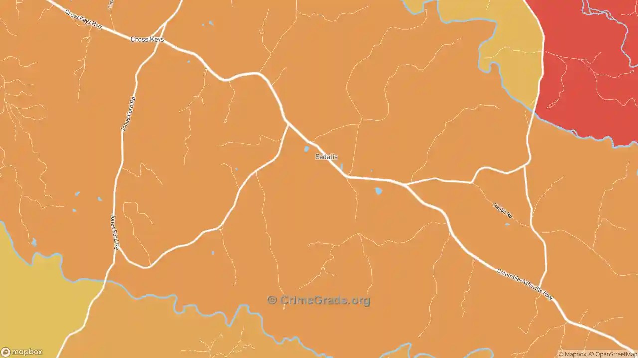 Sedalia, SC Murder Rates and Murder Maps