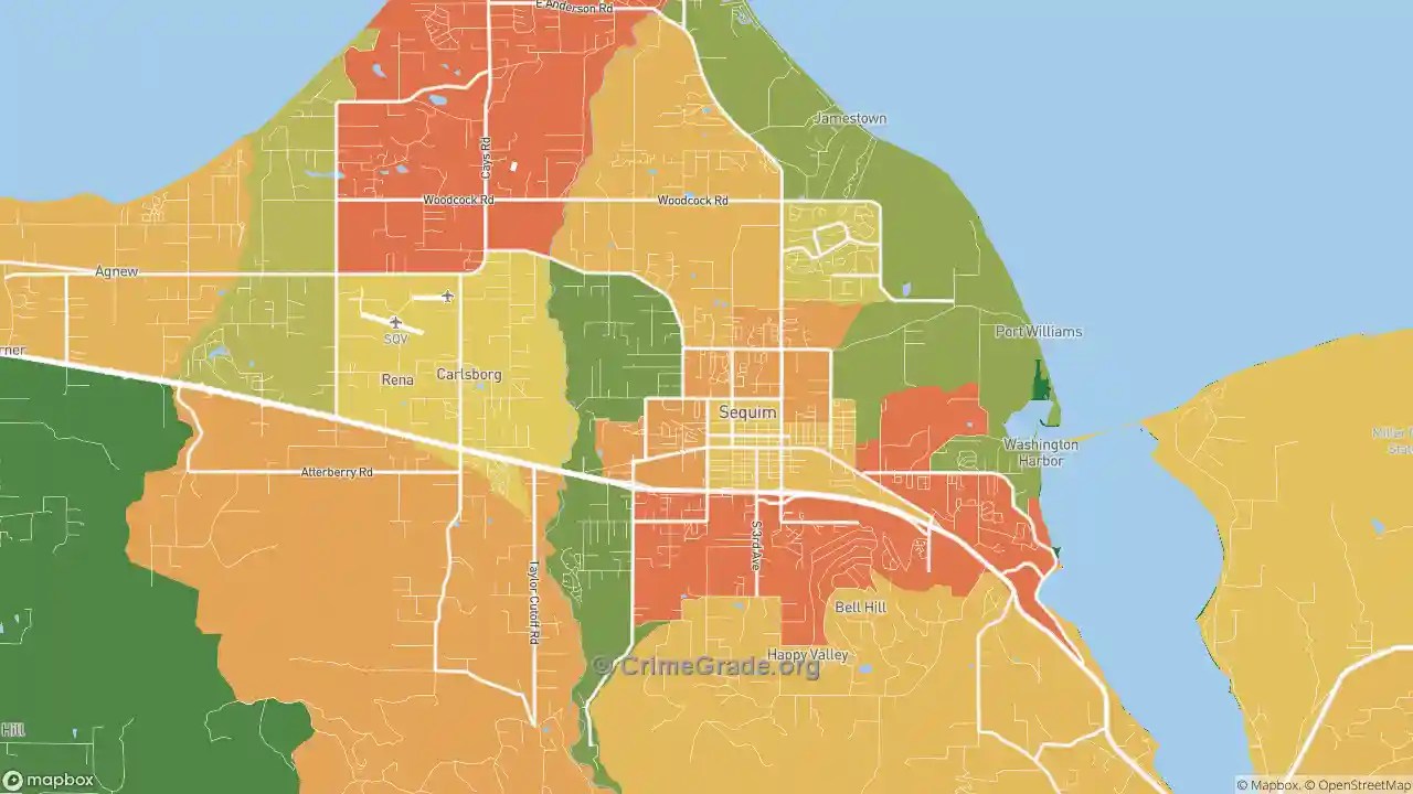 Sequim, WA Murder Rates and Murder Maps