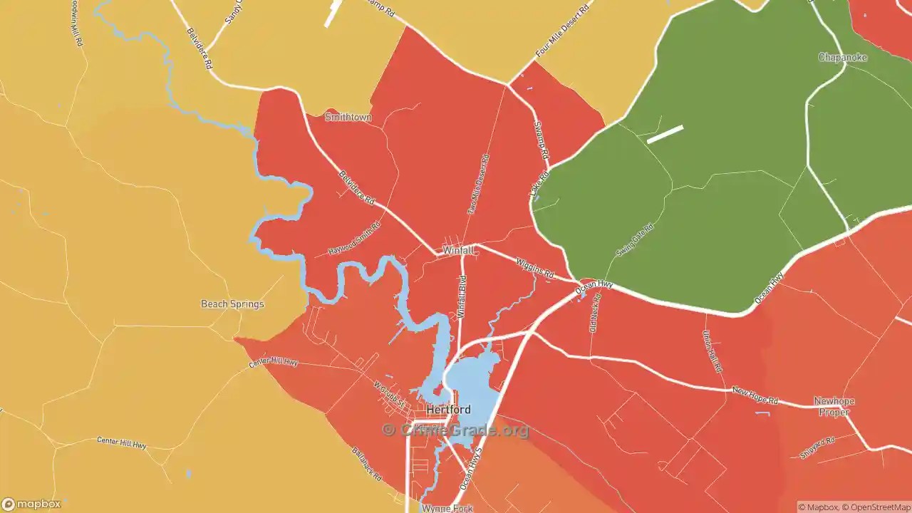 The Safest and Most Dangerous Places in 27985, NC Crime Maps and