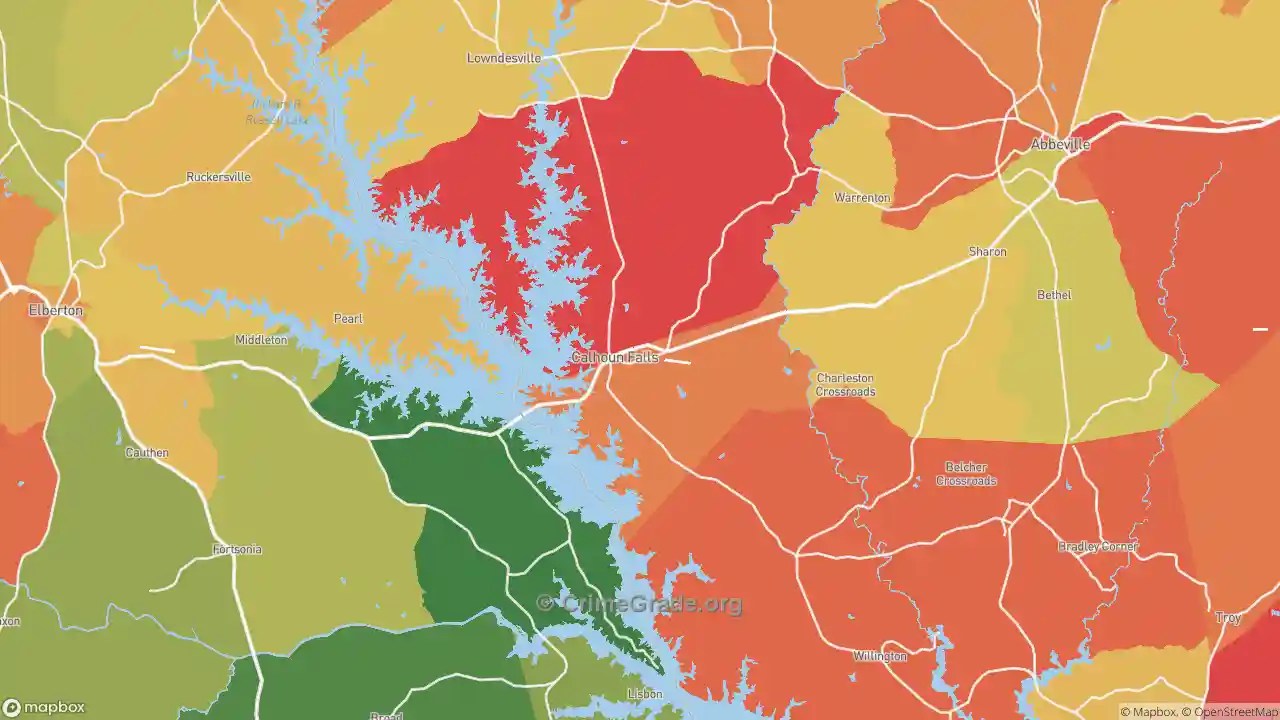 The Safest and Most Dangerous Places in 29628, SC Crime Maps and
