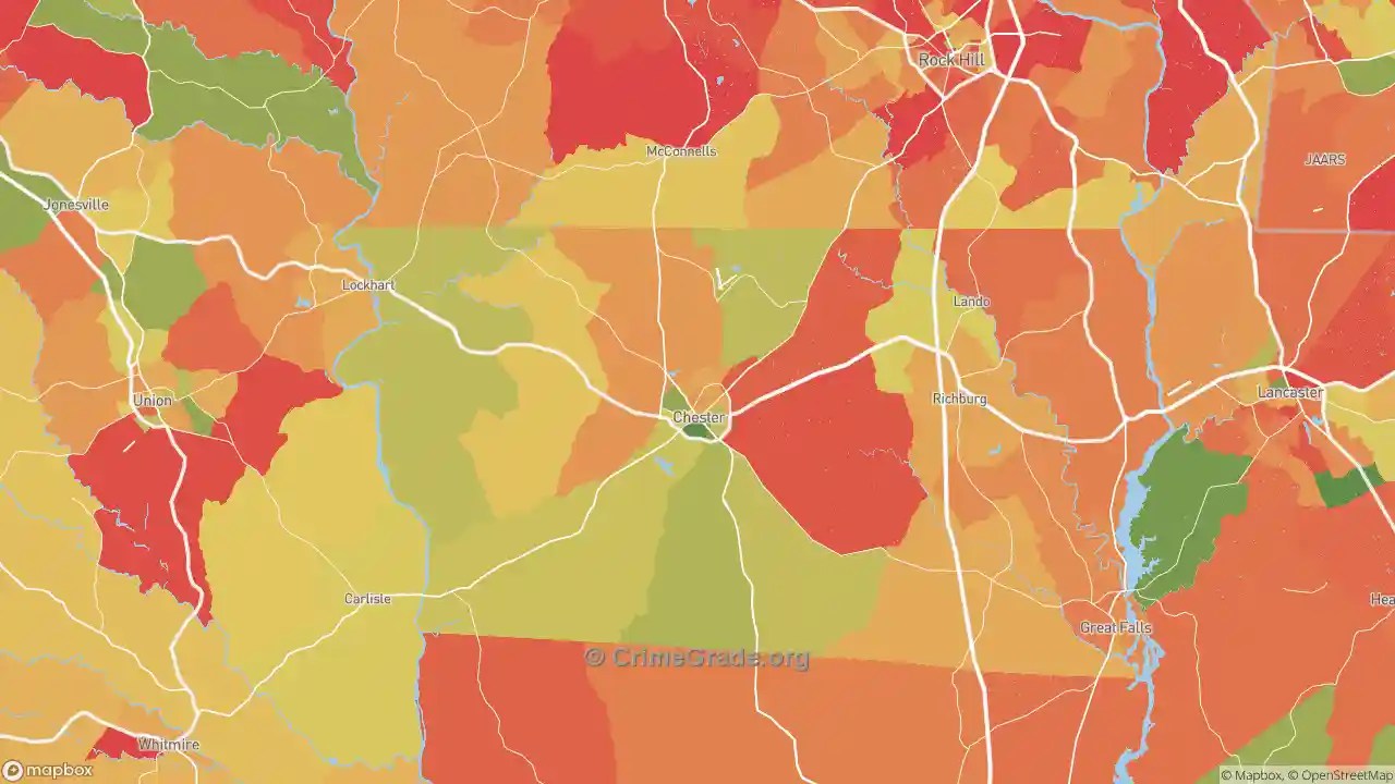 The Safest and Most Dangerous Places in 29706, SC Crime Maps and