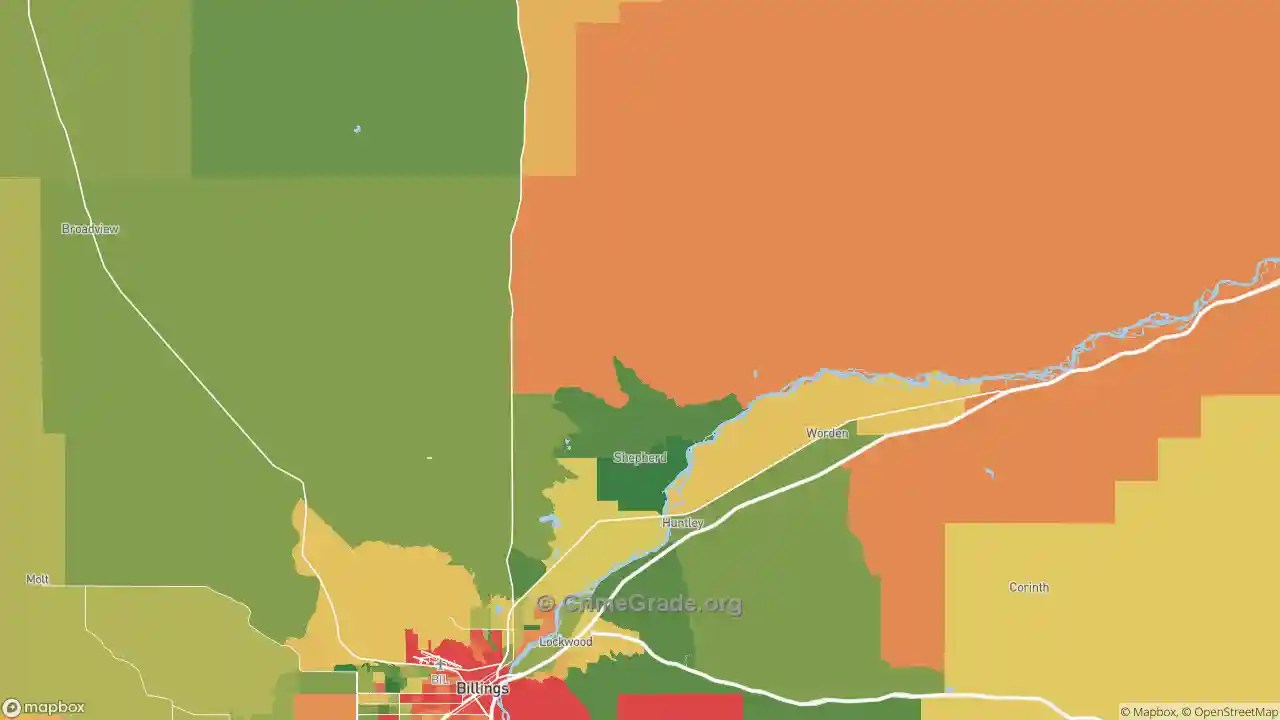 The Safest and Most Dangerous Places in 59079, MT Crime Maps and