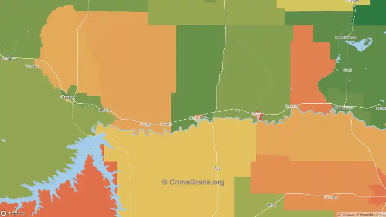 The Safest and Most Dangerous Places in 59201, MT Crime Maps and