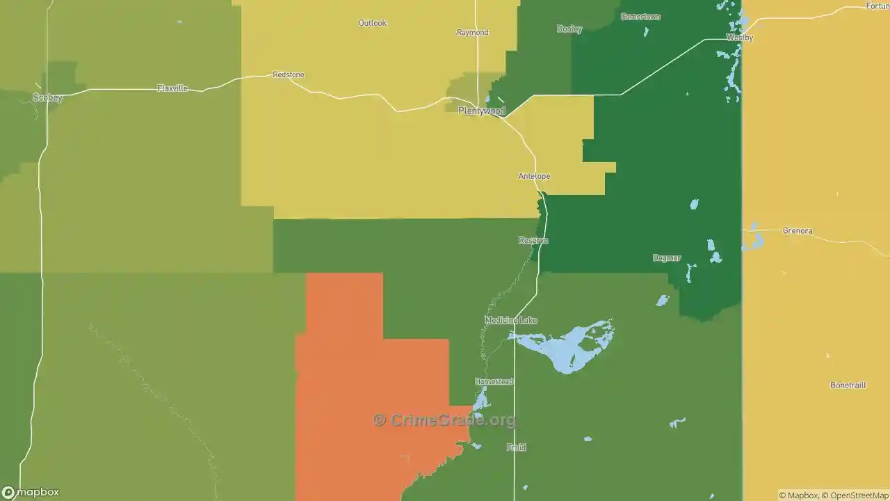 The Safest and Most Dangerous Places in 59258, MT Crime Maps and
