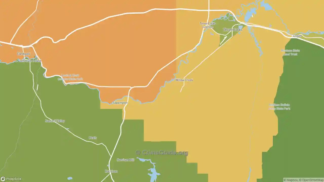 The Safest and Most Dangerous Places in 59760, MT Crime Maps and
