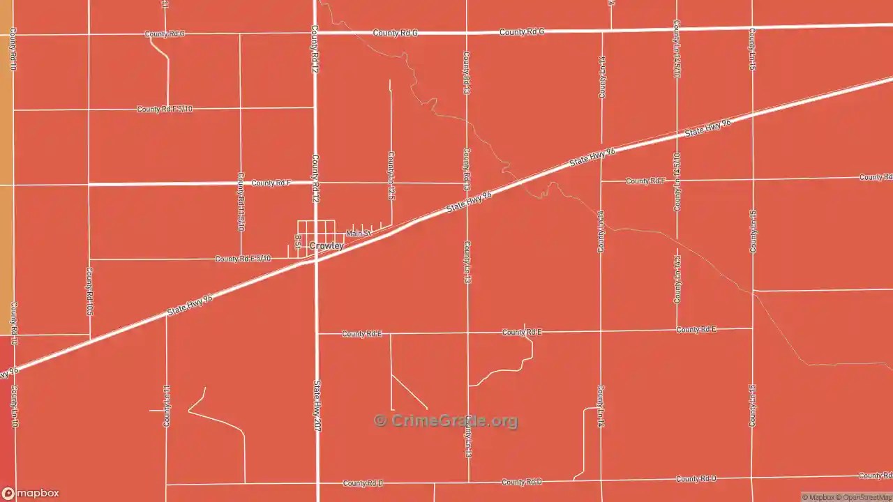 The Safest and Most Dangerous Places in 81034, CO Crime Maps and