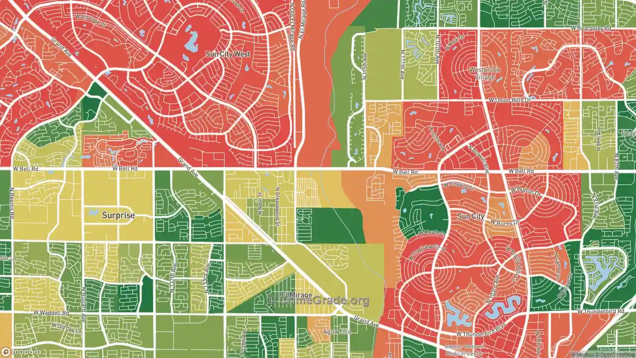 The Safest and Most Dangerous Places in 85378, AZ Crime Maps and Statistics