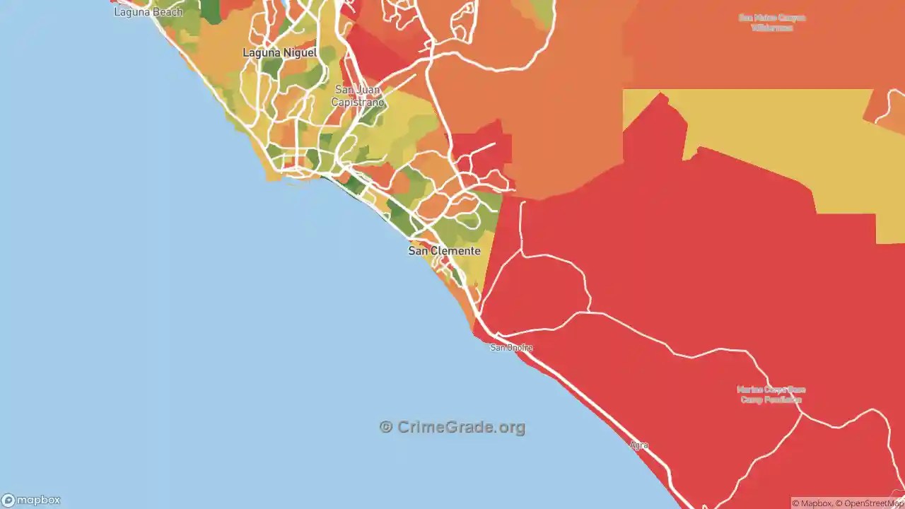 The Safest and Most Dangerous Places in 92672, CA Crime Maps and
