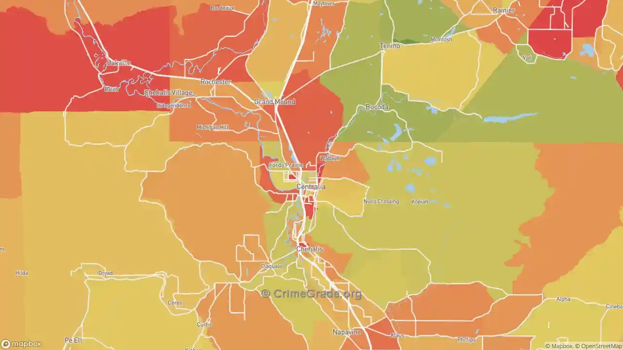 The Safest and Most Dangerous Places in 98531, WA Crime Maps and