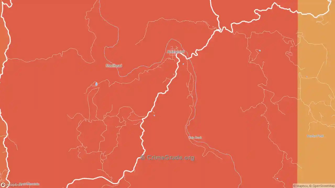 The Safest and Most Dangerous Places in Alderpoint, CA Crime Maps and