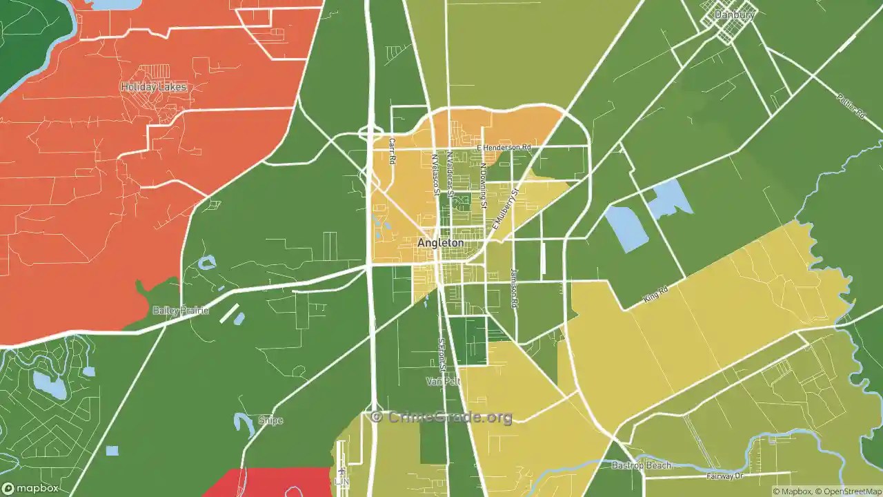 The Safest and Most Dangerous Places in Angleton, TX Crime Maps and