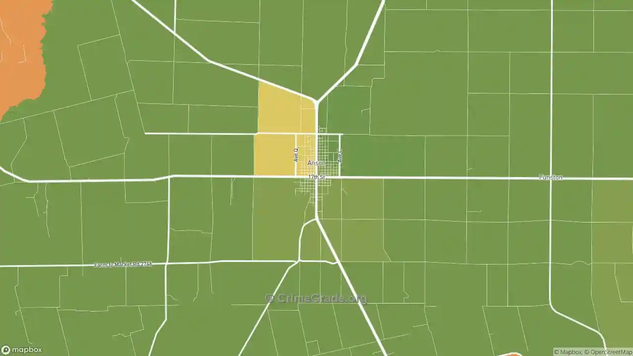 The Safest and Most Dangerous Places in Anson, TX Crime Maps and