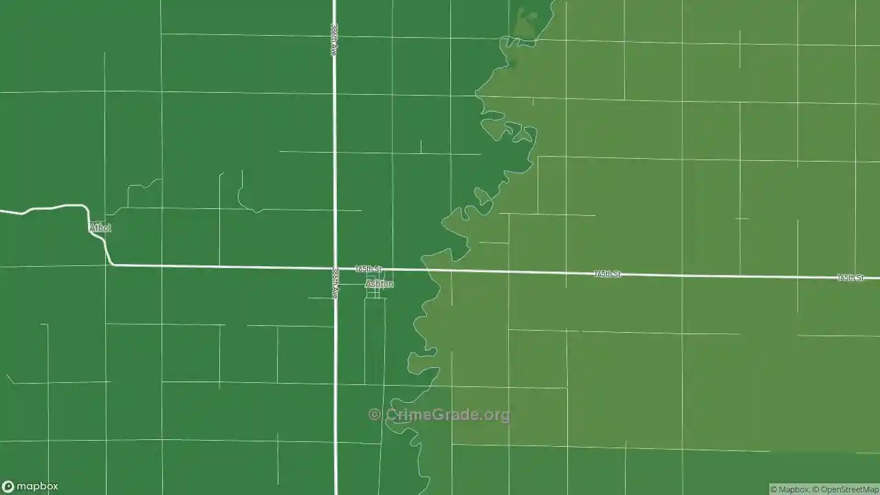 The Safest and Most Dangerous Places in Ashton, SD Crime Maps and