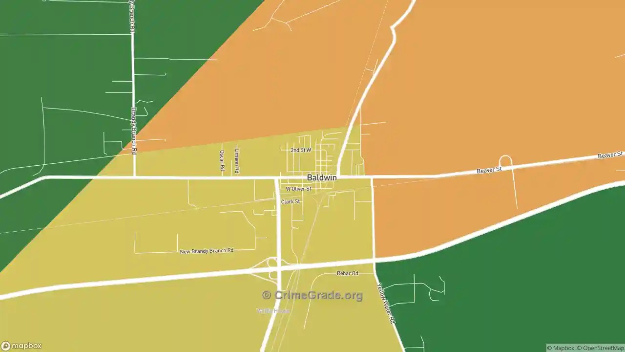 The Safest and Most Dangerous Places in Baldwin, FL Crime Maps and Statistics