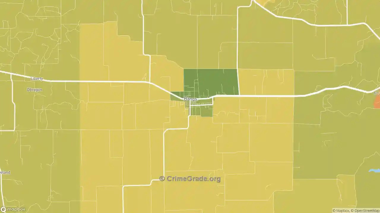 The Safest and Most Dangerous Places in Bangs, TX Crime Maps and