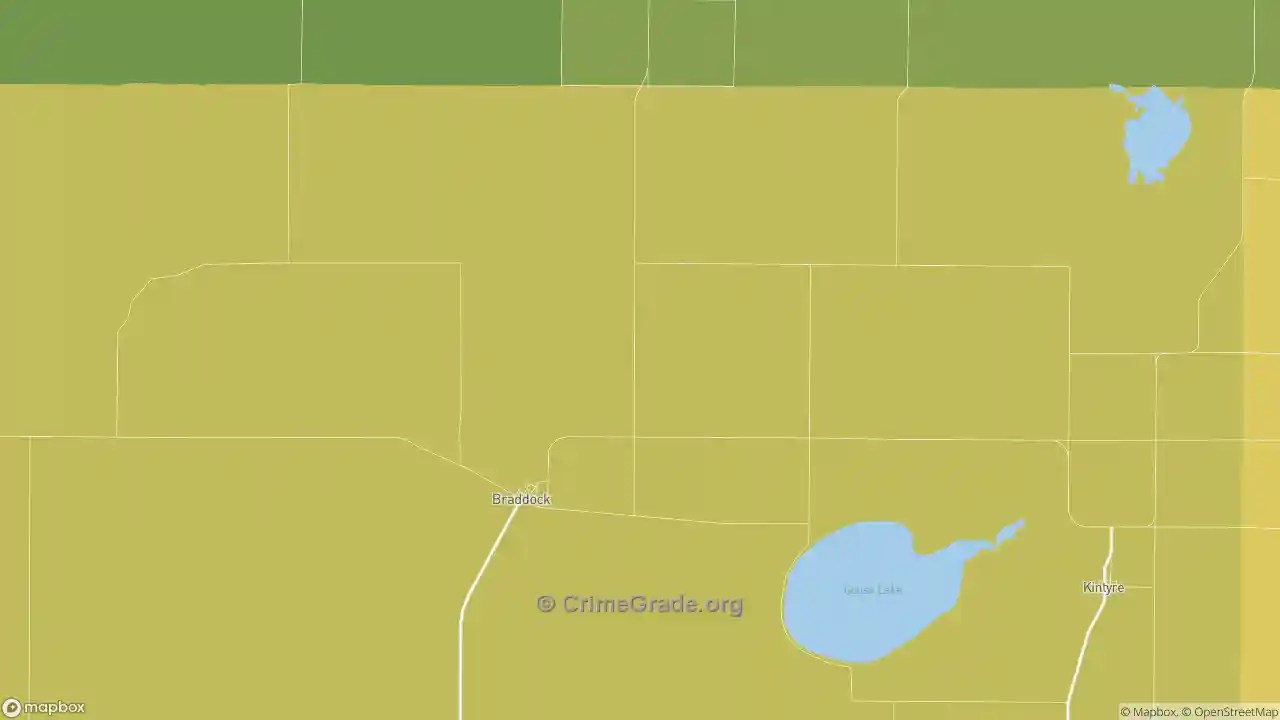 The Safest and Most Dangerous Places in Braddock, ND Crime Maps and Statistics