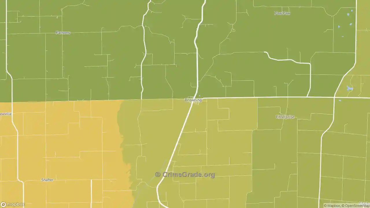 The Safest and Most Dangerous Places in Browning, MO Crime Maps and