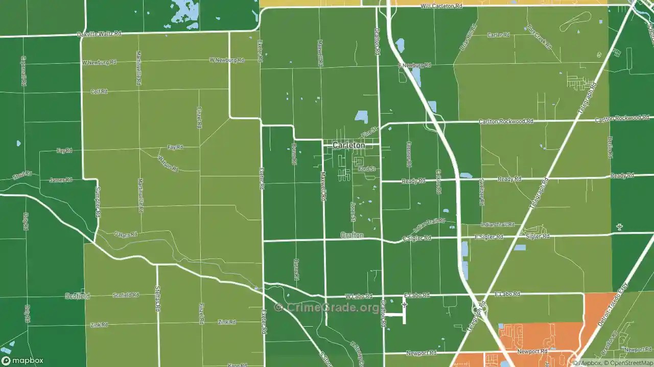 The Safest and Most Dangerous Places in Carleton, MI Crime Maps and Statistics