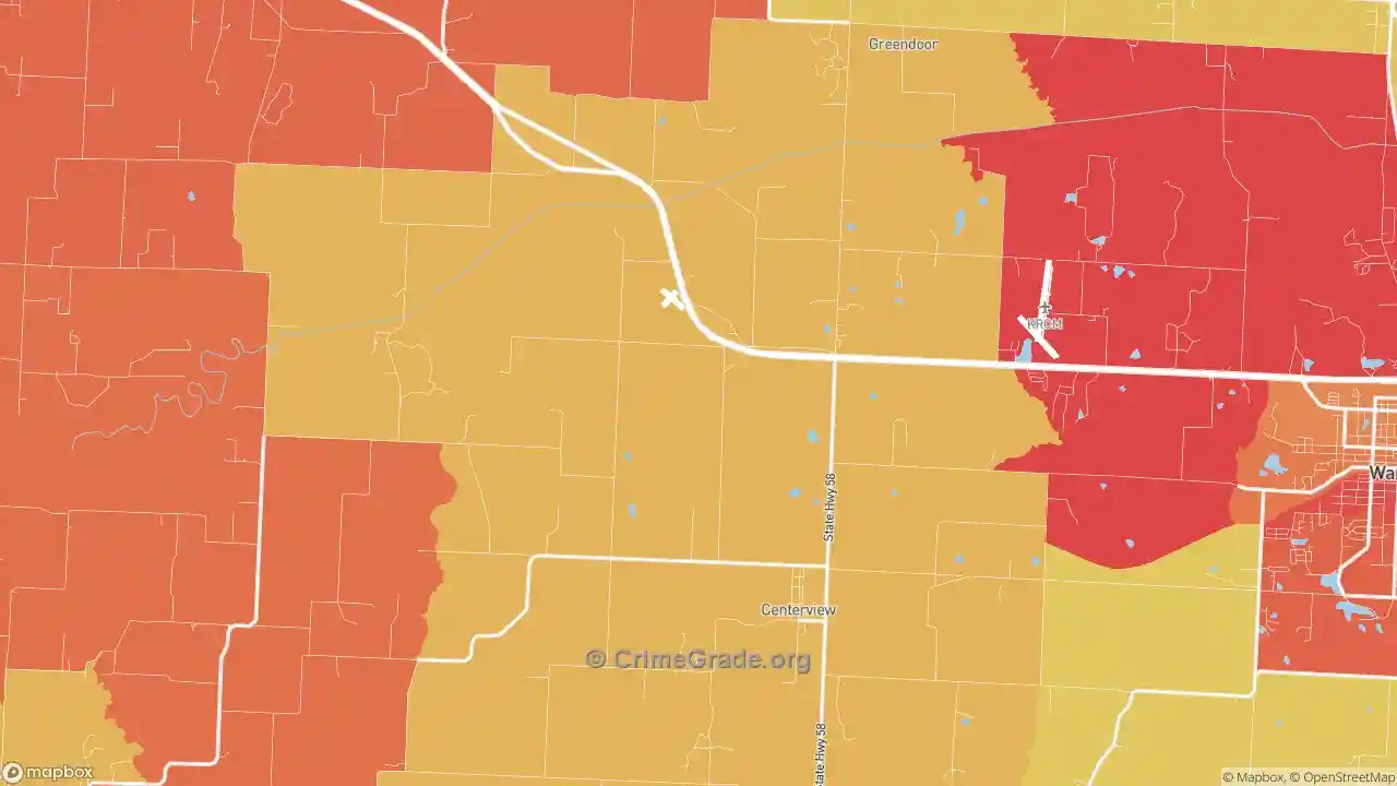 The Safest and Most Dangerous Places in Centerview, MO Crime Maps and