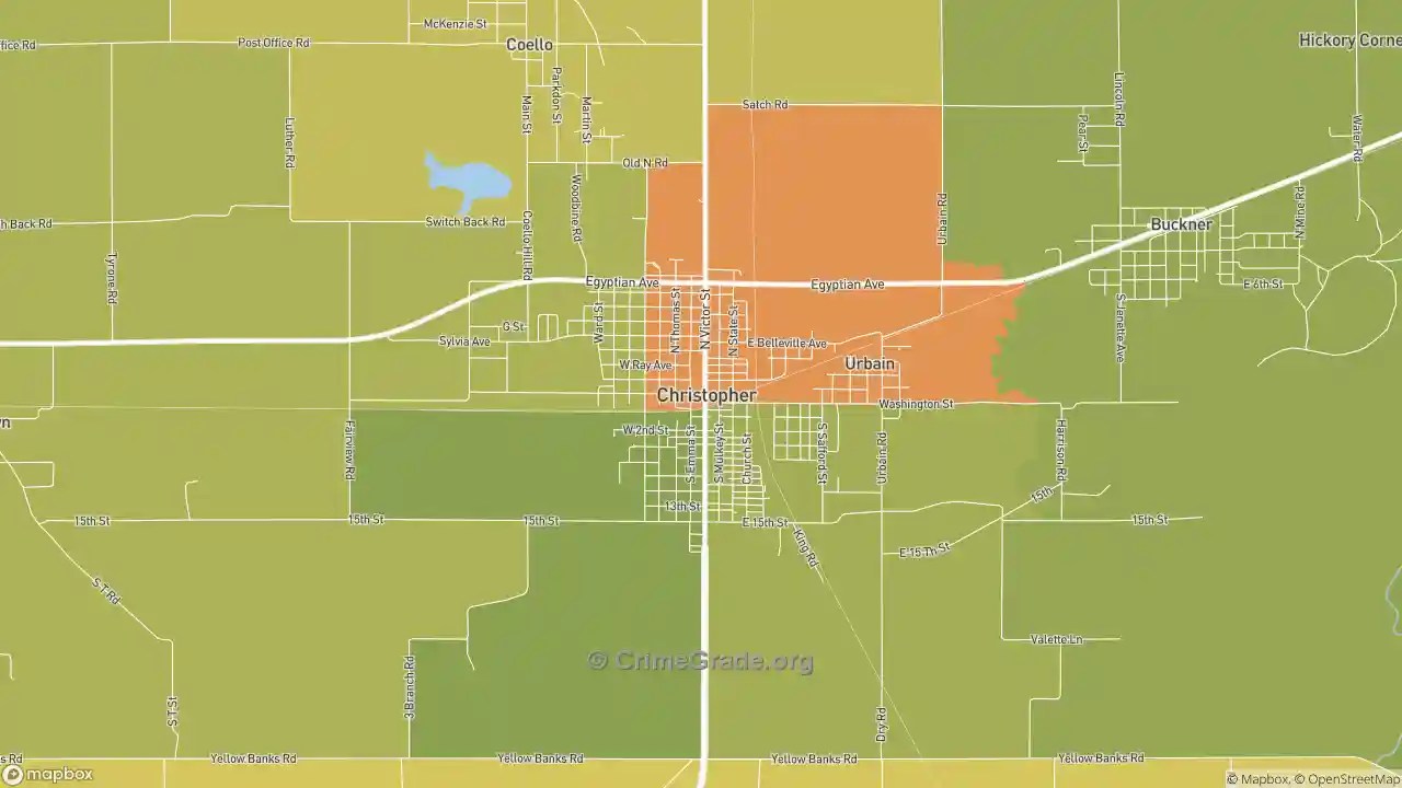 The Safest and Most Dangerous Places in Christopher, IL Crime Maps and Statistics