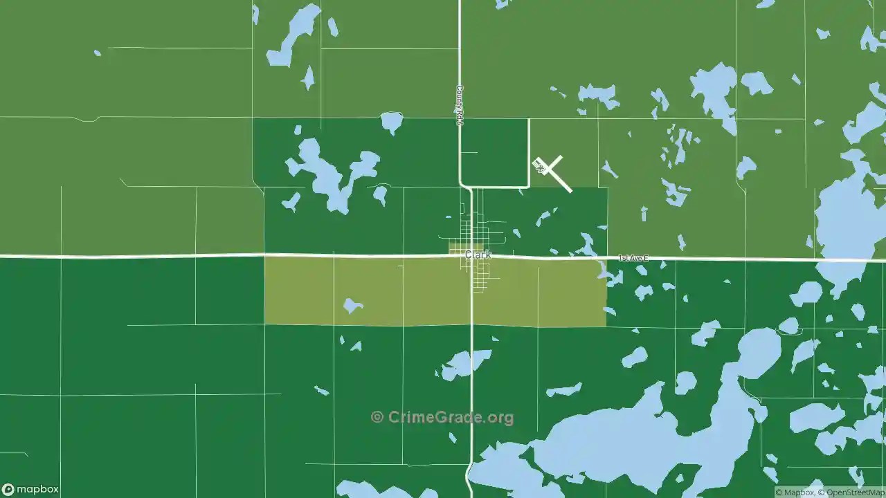 The Safest and Most Dangerous Places in Clark, SD Crime Maps and Statistics
