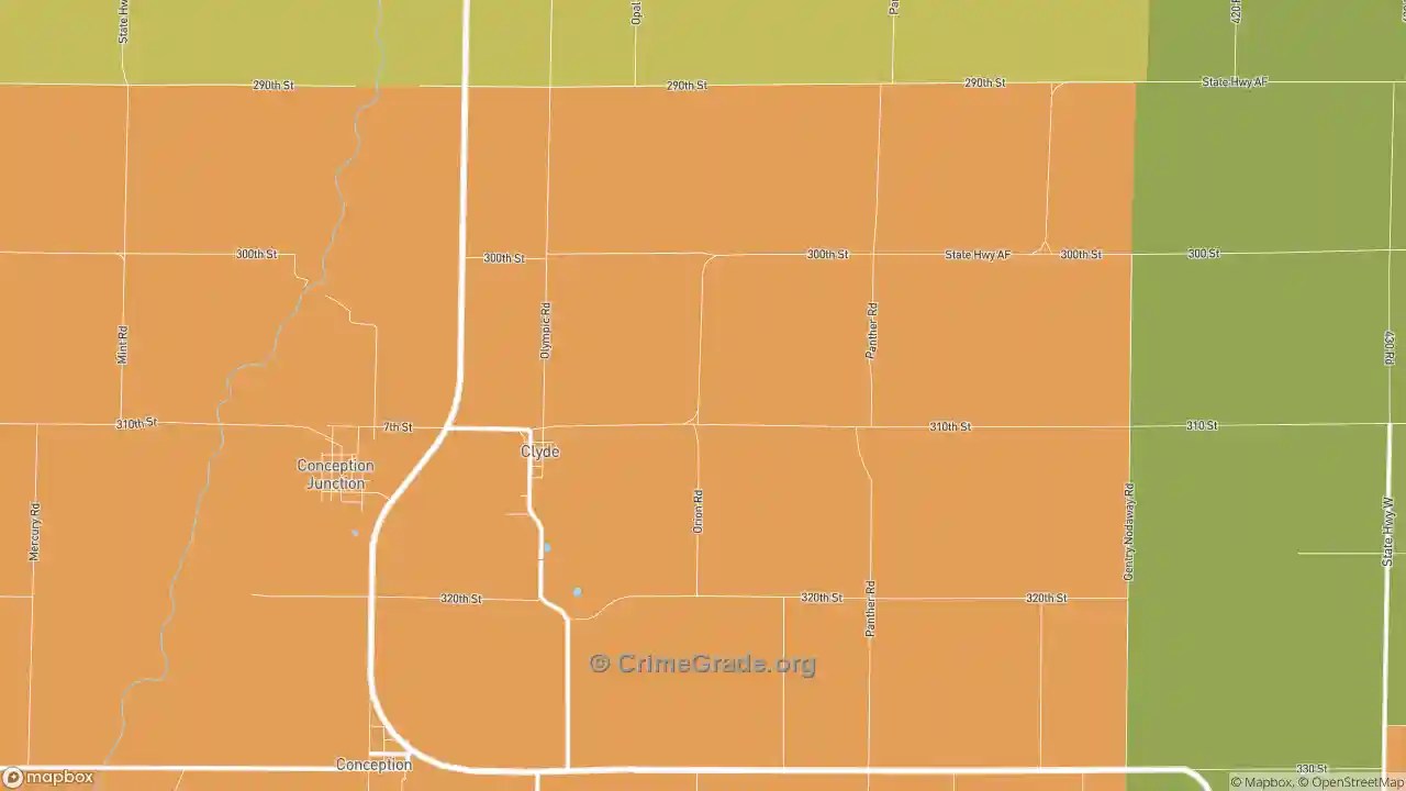 The Safest and Most Dangerous Places in Clyde, MO Crime Maps and