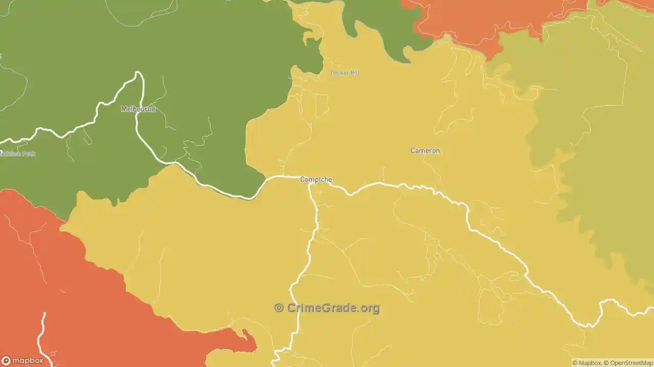 The Safest and Most Dangerous Places in Comptche, CA Crime Maps and