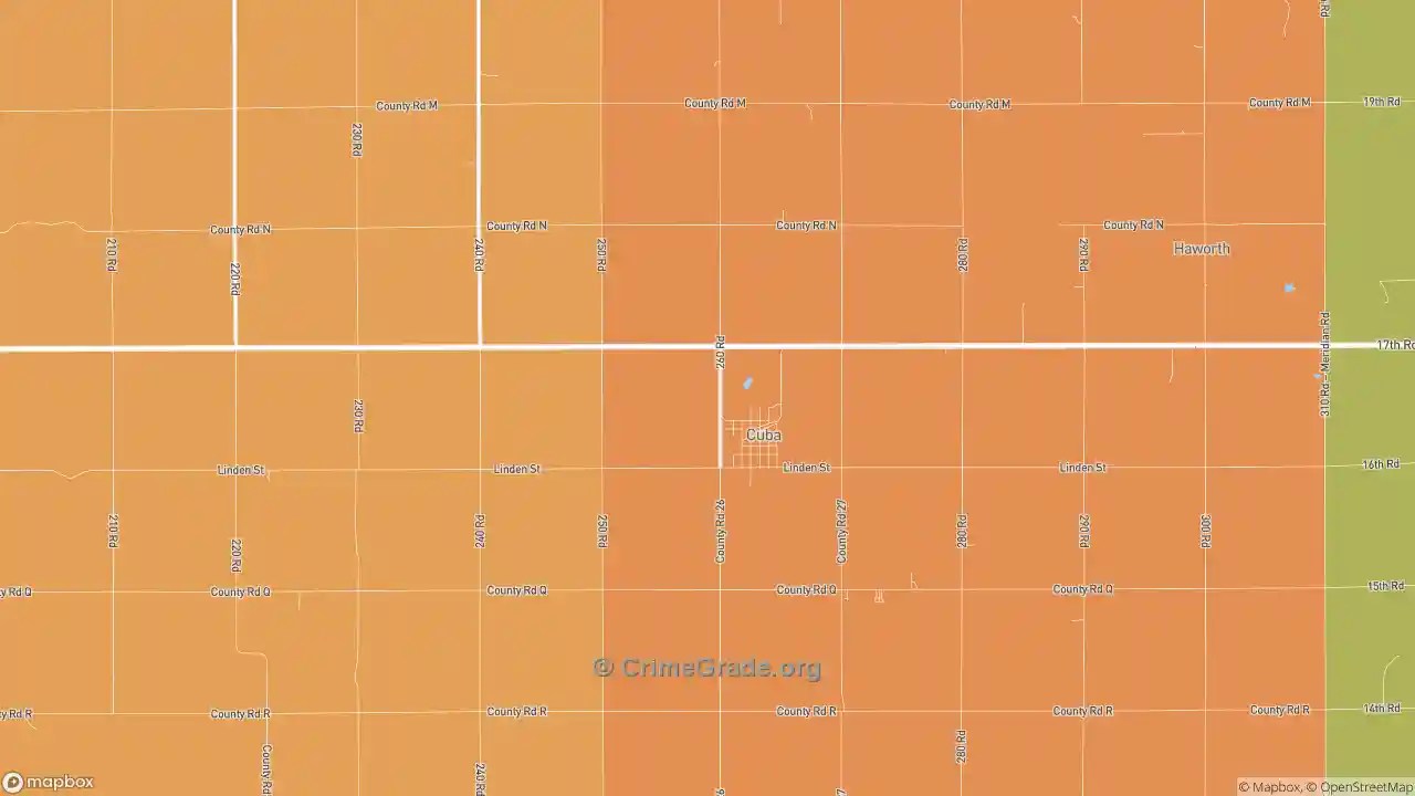 The Safest and Most Dangerous Places in Cuba, KS Crime Maps and