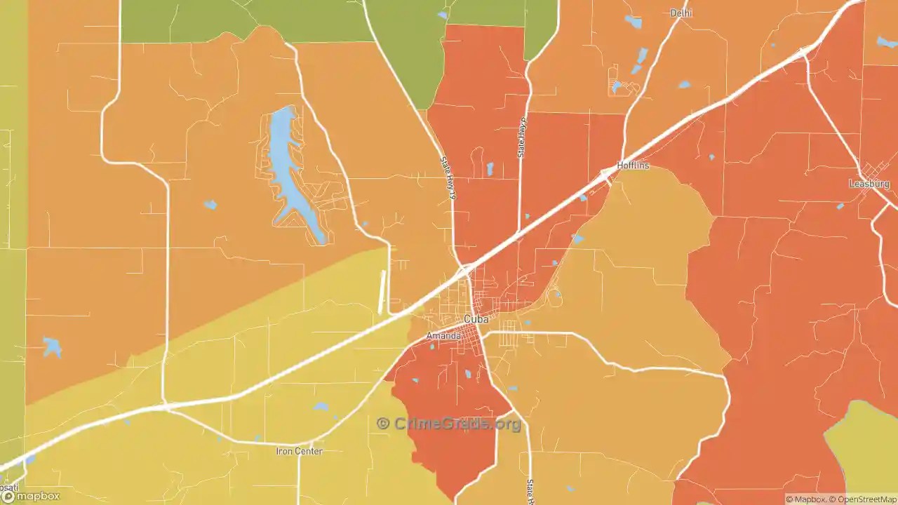 The Safest and Most Dangerous Places in Cuba, MO Crime Maps and
