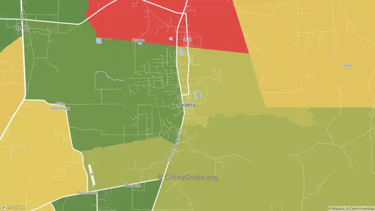 The Safest and Most Dangerous Places in Daisetta, TX Crime Maps and