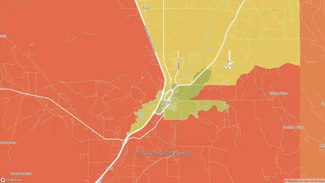 The Safest and Most Dangerous Places in Dillon, MT Crime Maps and