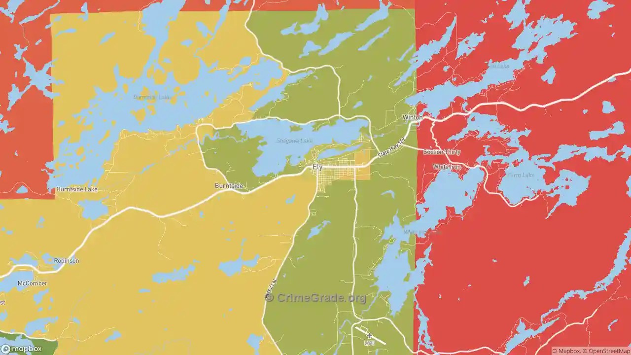The Safest and Most Dangerous Places in Ely, MN Crime Maps and