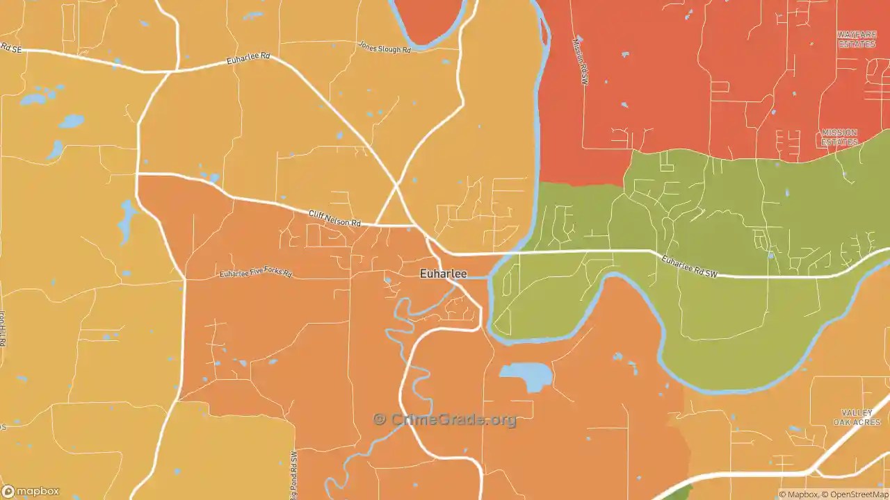 The Safest and Most Dangerous Places in Euharlee, GA Crime Maps and