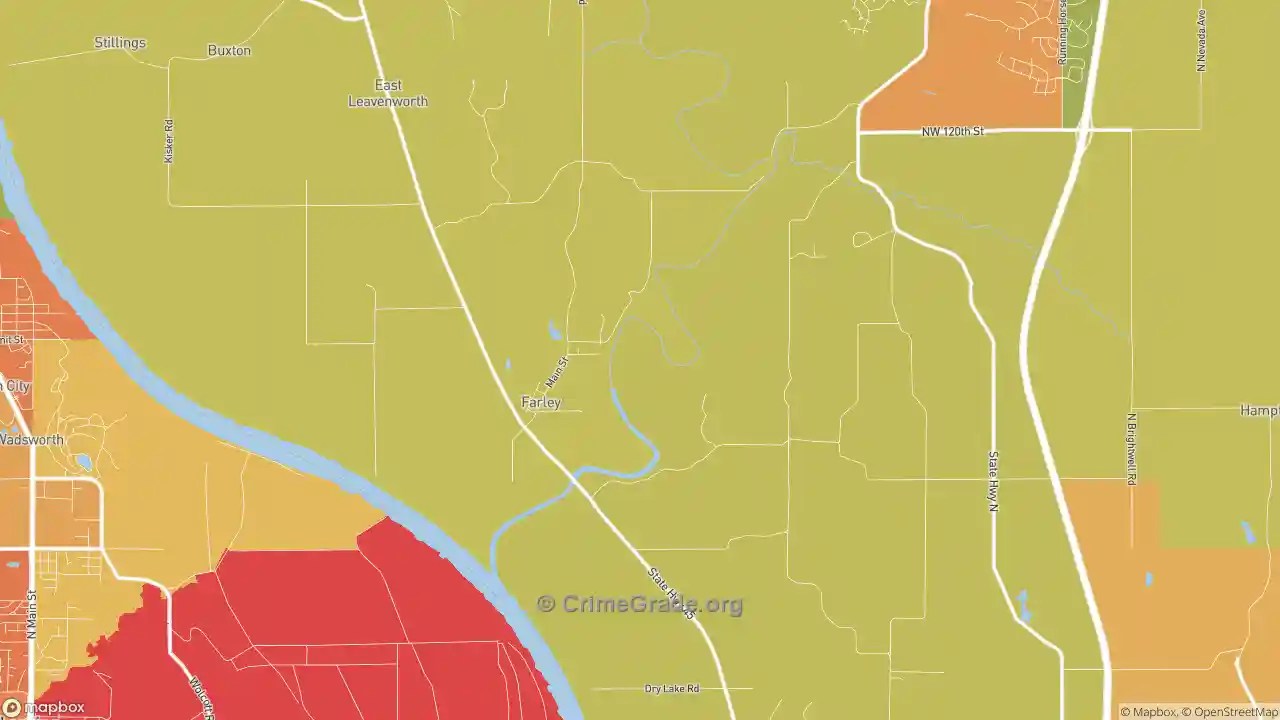 The Safest and Most Dangerous Places in Farley, MO Crime Maps and