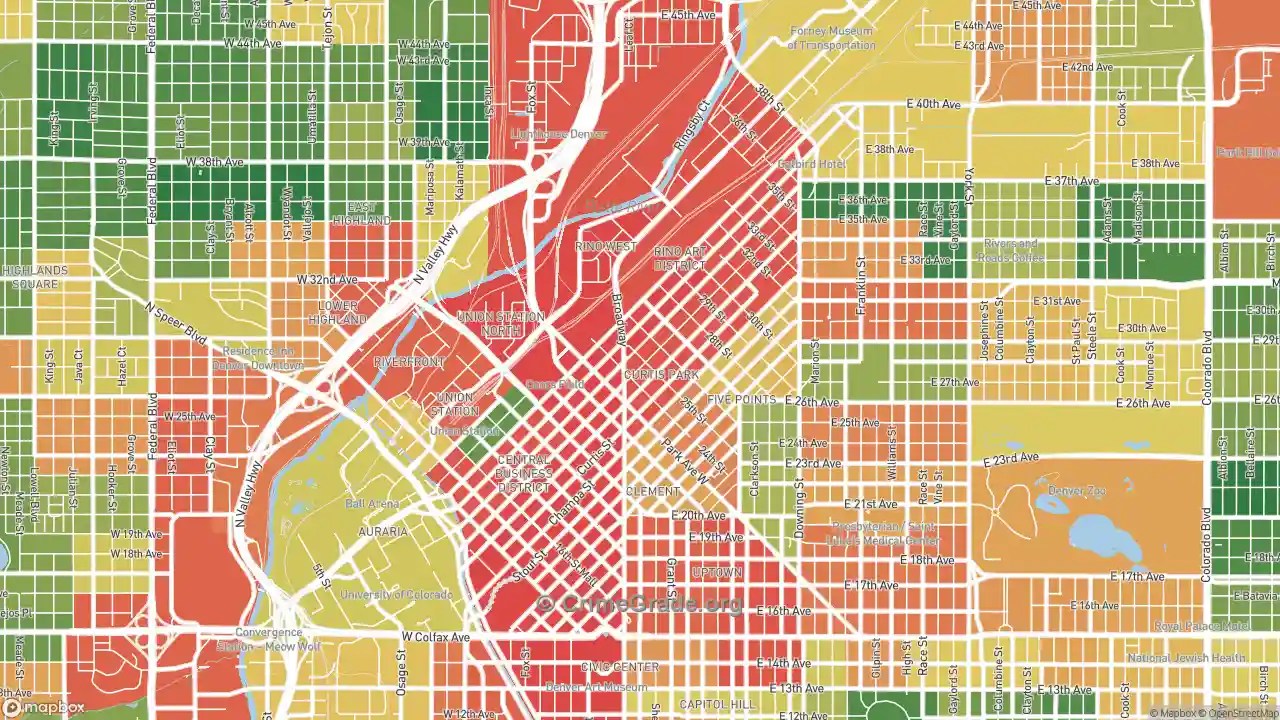 The Safest and Most Dangerous Places in Five Points, Denver, CO Crime(05)