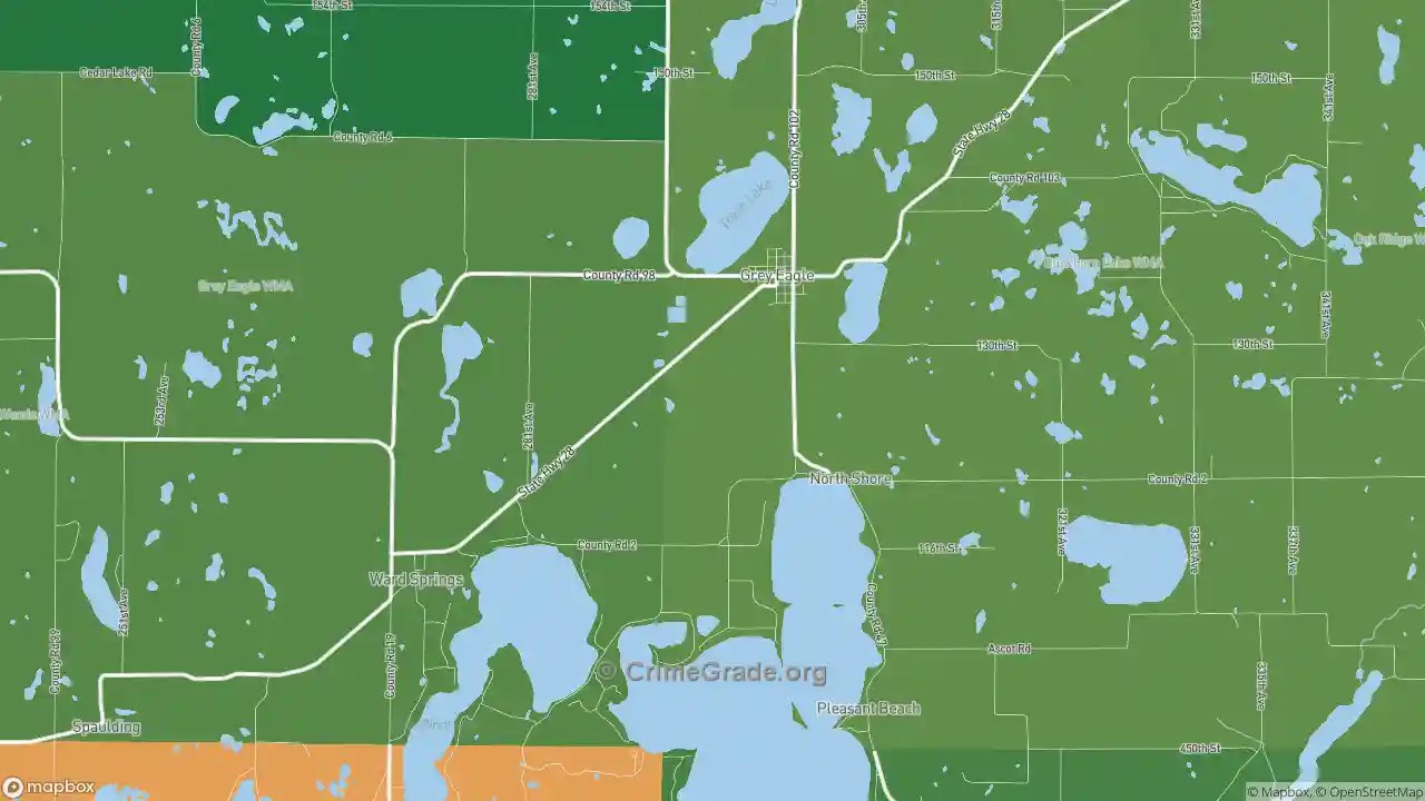 The Safest and Most Dangerous Places in Grey Eagle, MN Crime Maps and