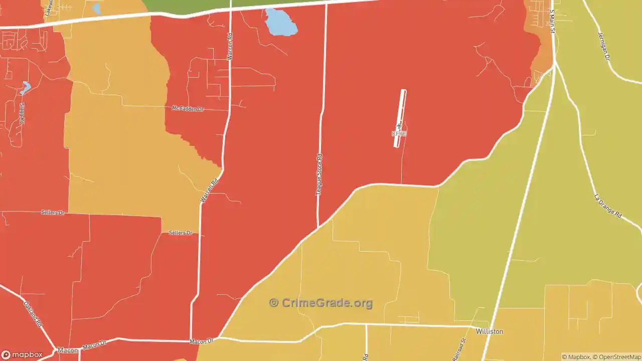 The Safest and Most Dangerous Places in Hickory Withe, TN Crime Maps
