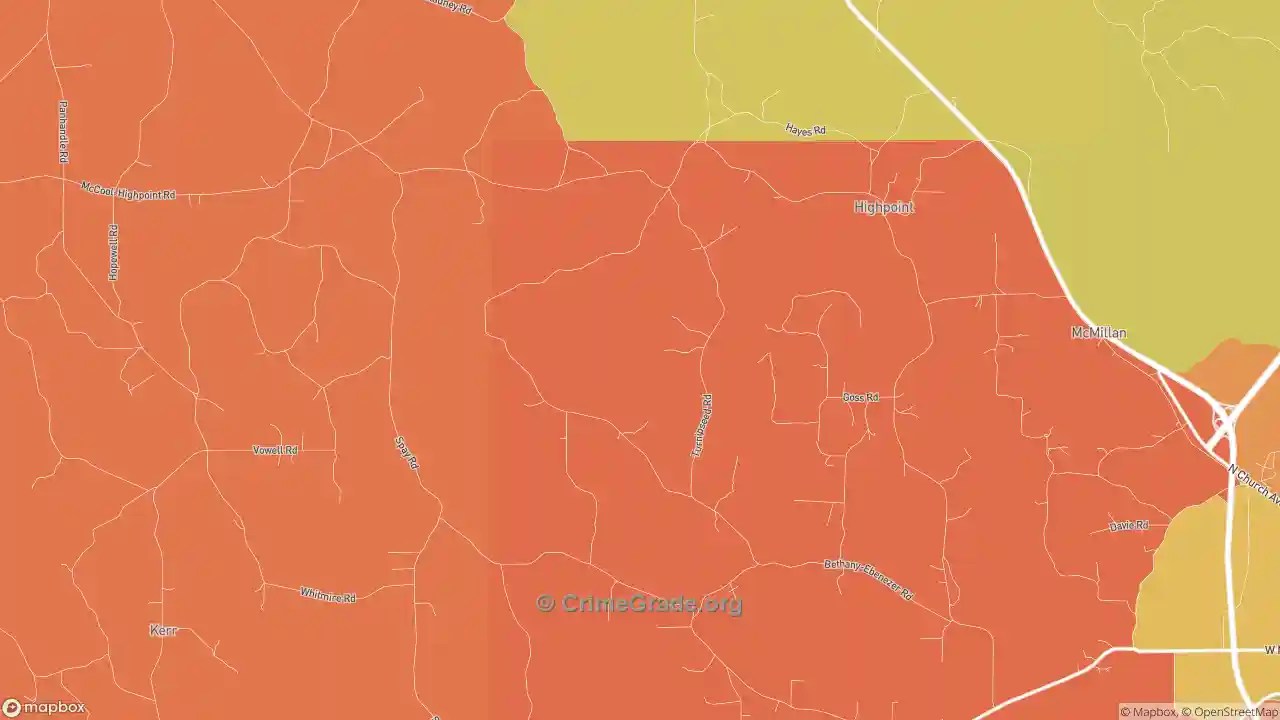 The Safest and Most Dangerous Places in Highpoint, MS Crime Maps and Statistics
