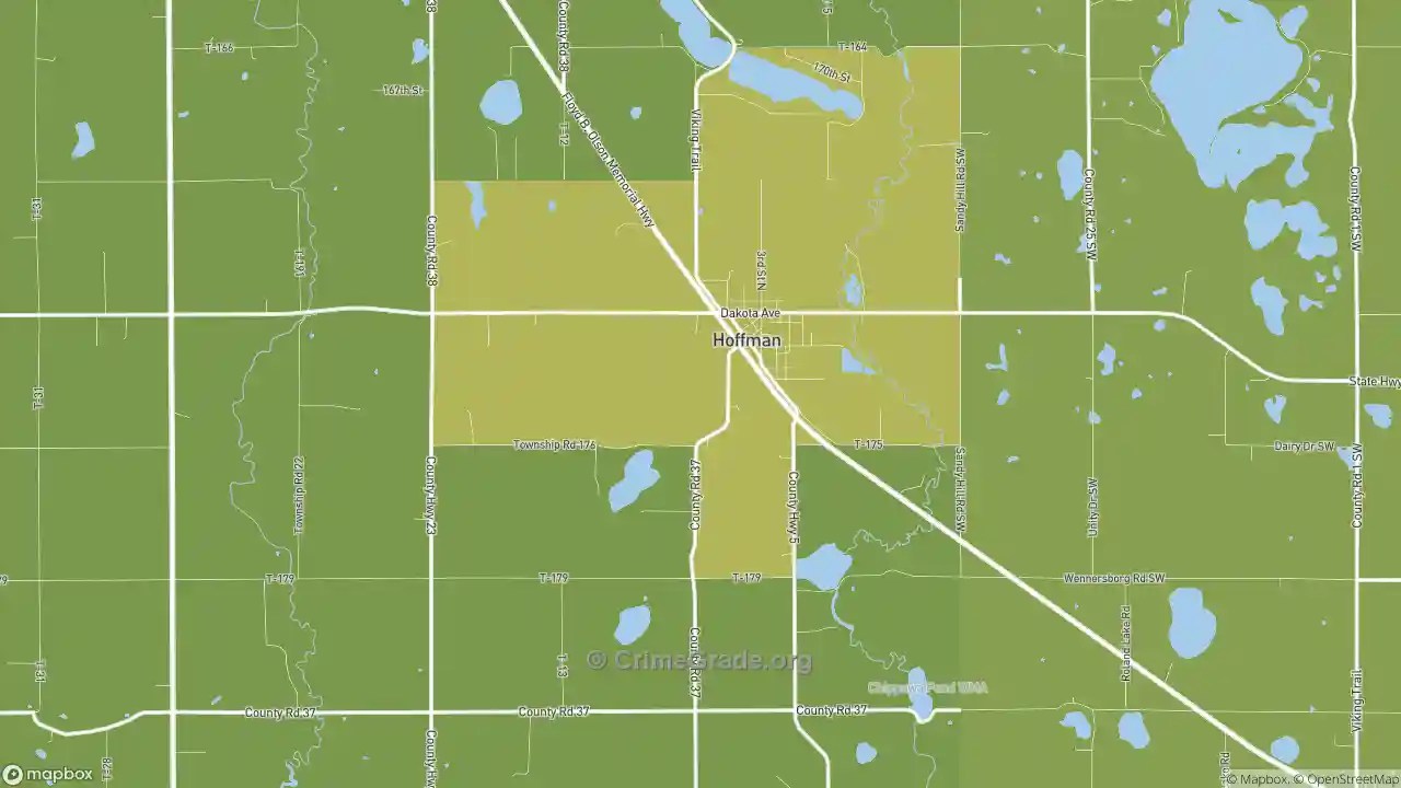 The Safest and Most Dangerous Places in Hoffman, MN Crime Maps and Statistics