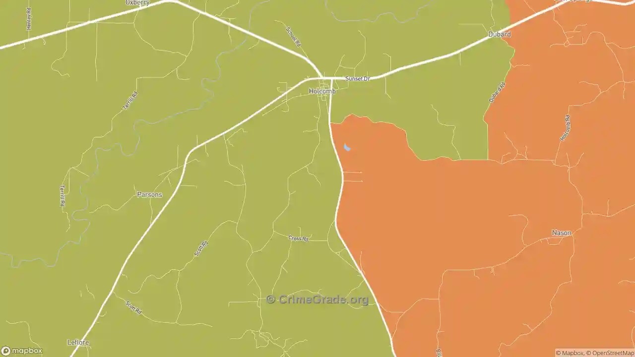 The Safest and Most Dangerous Places in MS Crime Maps and Statistics
