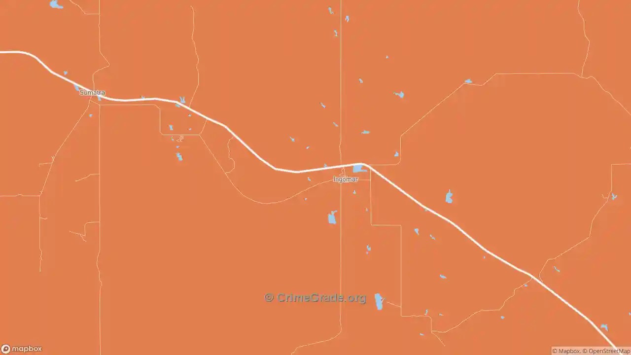 The Safest and Most Dangerous Places in Ingomar, MT Crime Maps and