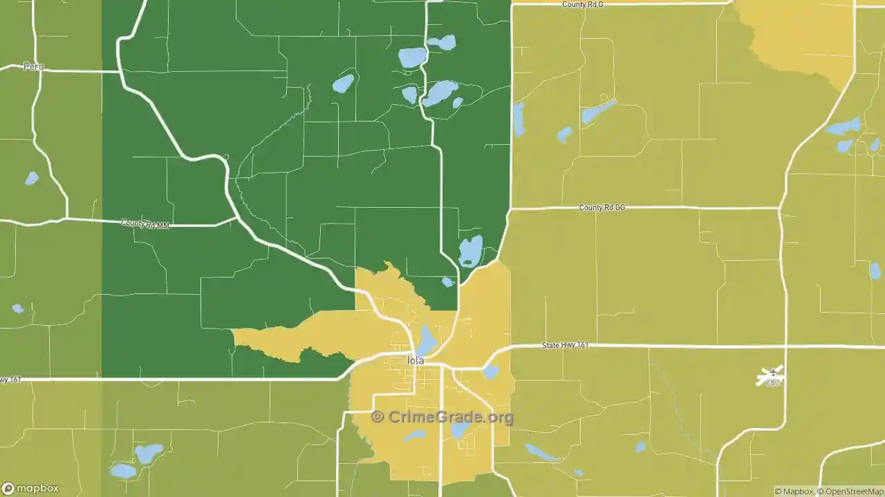 The Safest and Most Dangerous Places in Iola, WI Crime Maps and