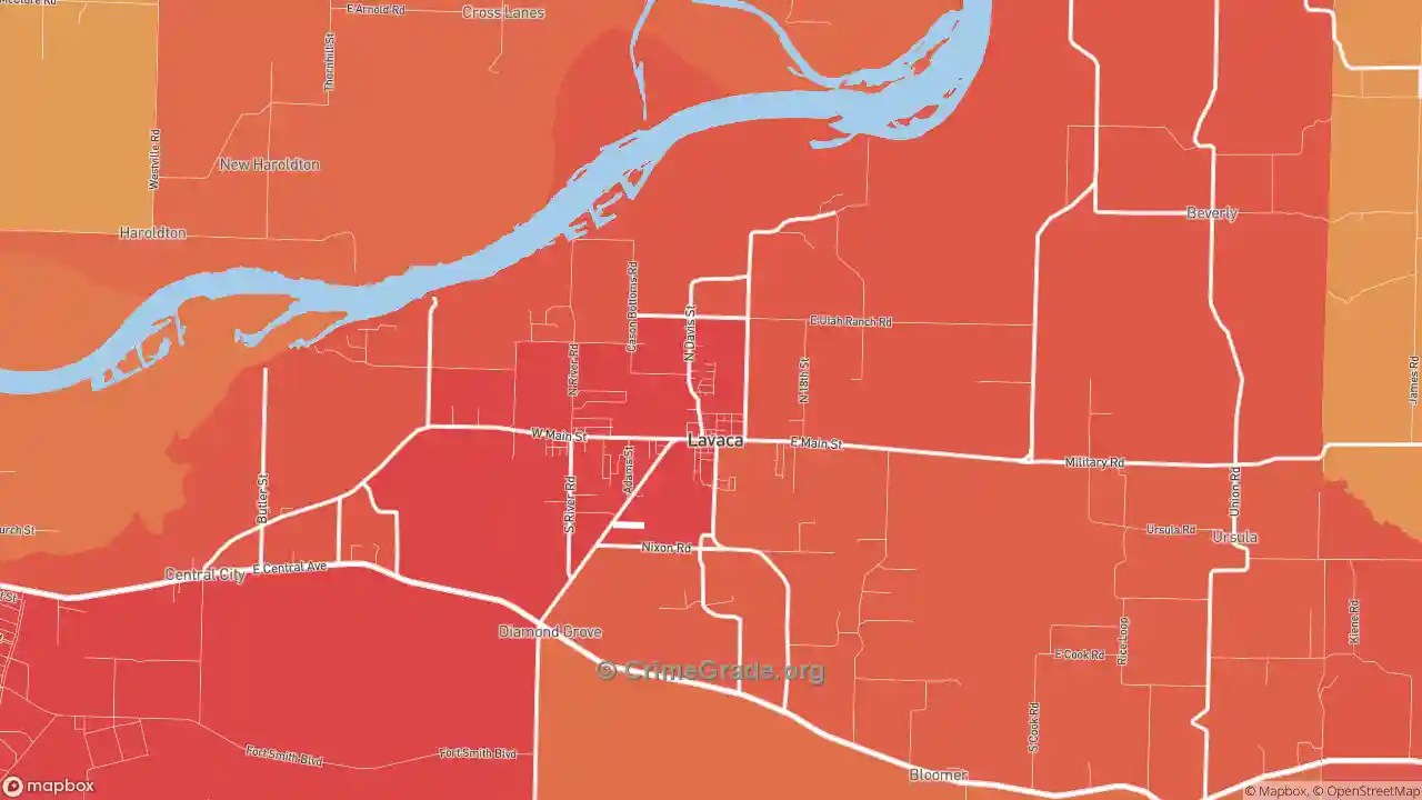 The Safest and Most Dangerous Places in Lavaca, AR Crime Maps and