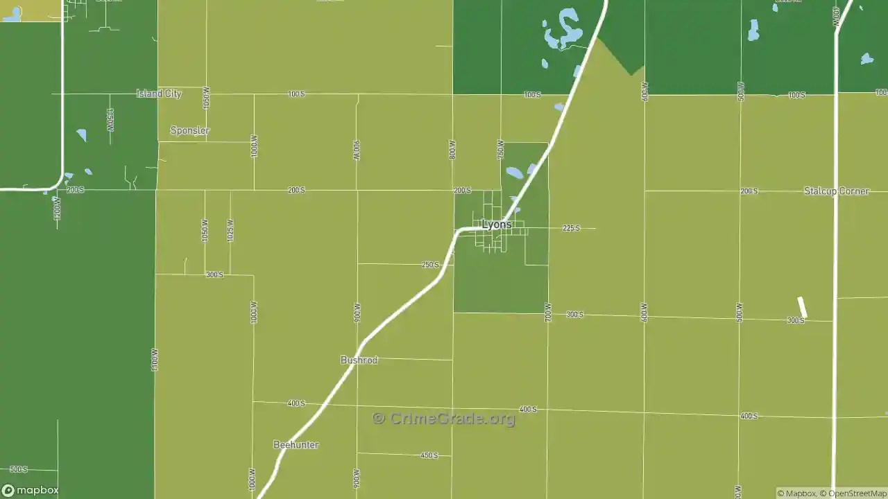 The Safest and Most Dangerous Places in Lyons, IN Crime Maps and
