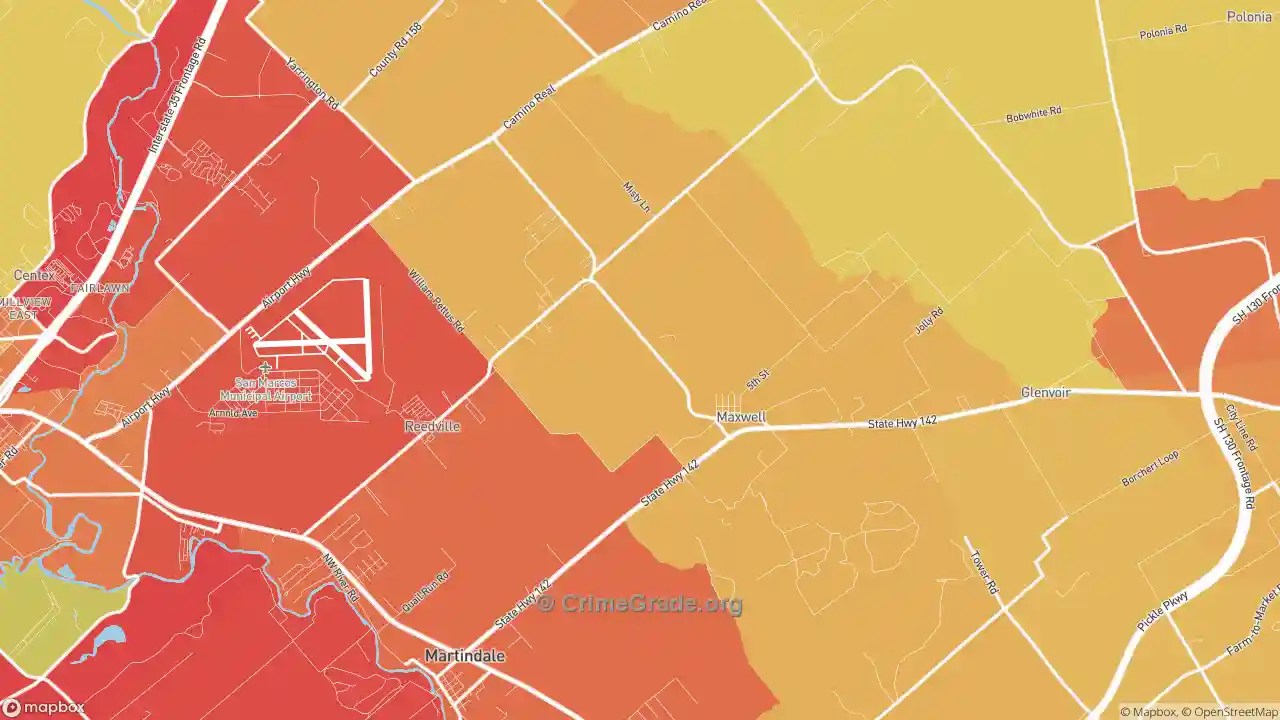 The Safest and Most Dangerous Places in Maxwell, TX Crime Maps and